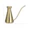 Hello Honey® 11" Brass Finish Stainless Steel Watering Can